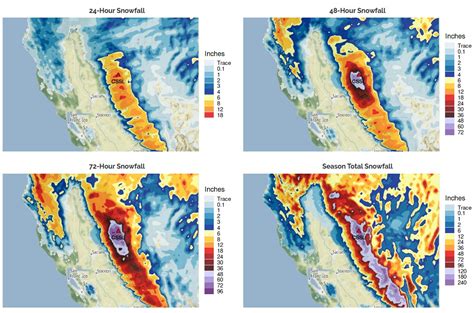 Sierra Snow Lab Records Snowiest December On Record California The