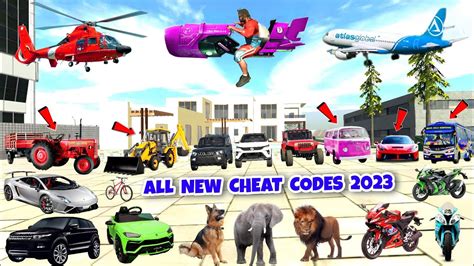 Indian Bike Driving D All New Cheat Codes Indian Bikes Driving D