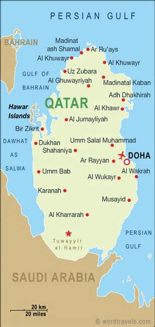 Ar Rayyan Map Qatar