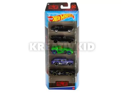 Hot Wheels Hot Wheels kisautók db os szett The Batman