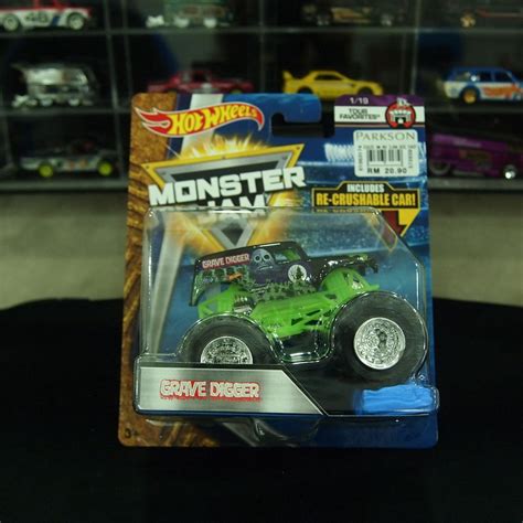 Hot Wheels Monster Jam Grave Digger Shopee Malaysia