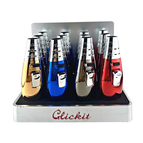 clickit torch lighters  count box austar