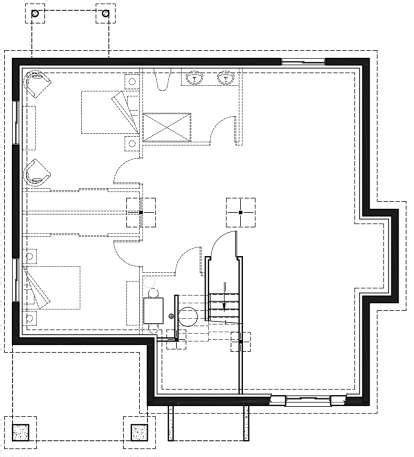 House Plan Craftsman Plan Square Feet Bedrooms