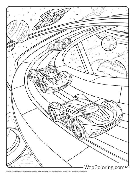 100 Hot Wheels Coloring Pages Free PDF To Print Woo Coloring