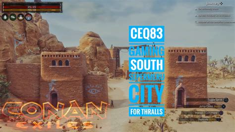 Conan Exiles South Sepermeru City For Thralls Youtube