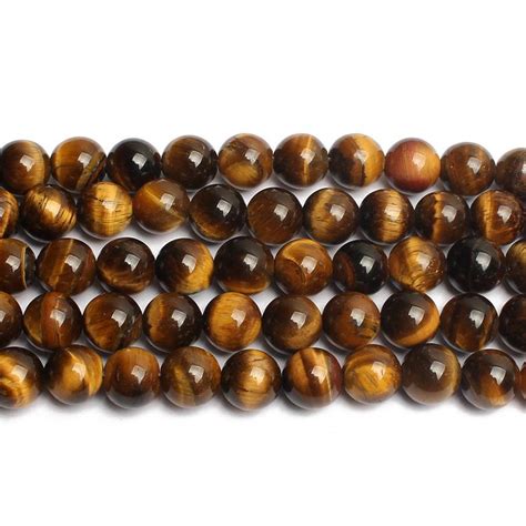 Купить Желтый тигровый глаз камень 15-дюймовые круглые бусины для ...