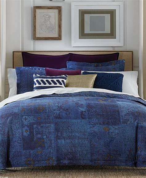 Tommy Hilfiger CLOSEOUT! Madrona 3-Pc. Patchwork King Comforter Set ...