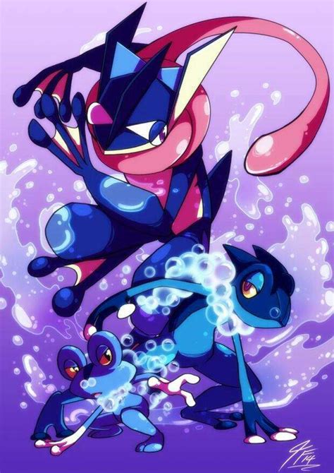 Greninja fan art | Pokémon Amino