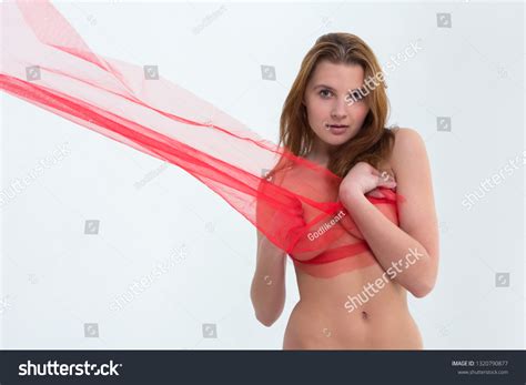 Beautiful Nude Girl Model Posing Studio Stock Photo Shutterstock