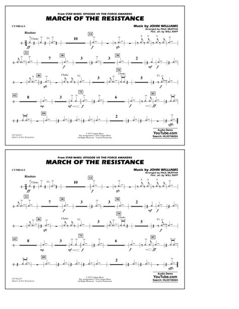 The March Of The Resistance From Star Wars The Force Awakens