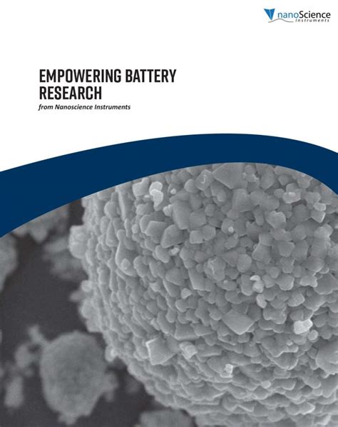 Battery Research Solutions Nanoscience Instruments