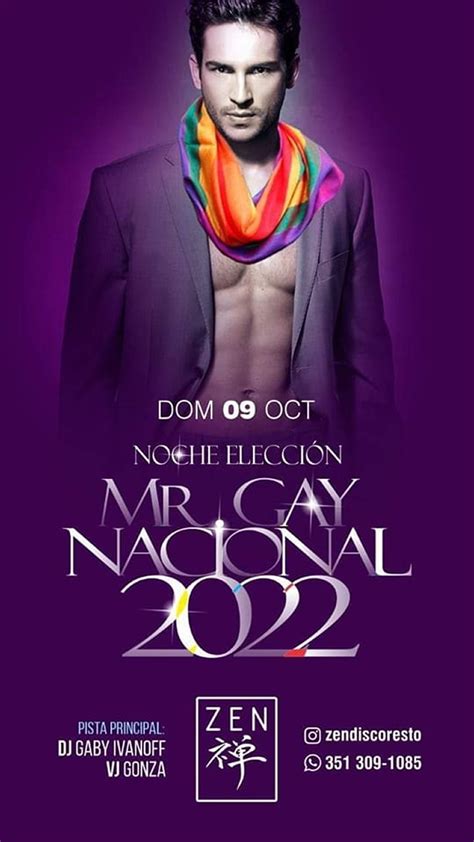 Estos Son Los Candidatos A Mr Gay Argentina Lgcba