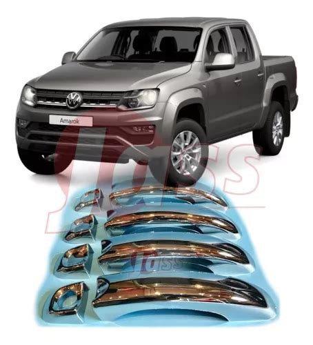 Kit Cubre Manija Cromada Vw Amarok X Unidades