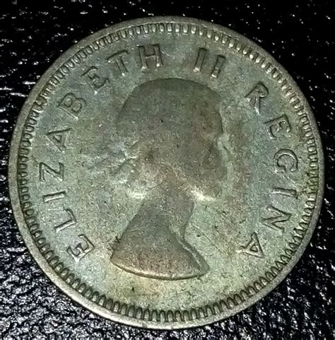 3 Pence 1957 Union Of South Africa 1910 1961 South Africa Coin