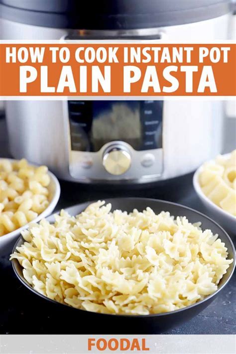 how to pressure cook pasta