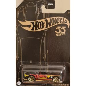Hot Wheels Anivers Rio Anos Dodge Challenger Srt Preto E Dourado Universo Hot Wheels