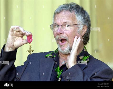 Wildlife Presenter Bill Oddie Receives The Officer Of The Most