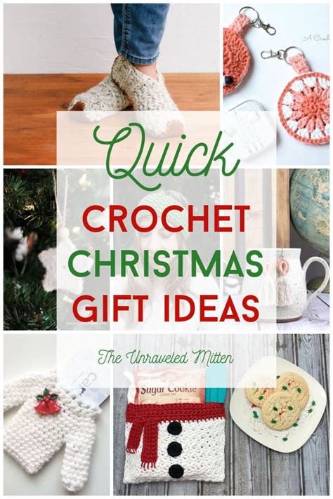 Ultimate List Of Last Minute Crochet Christmas Gift Ideas Crochet