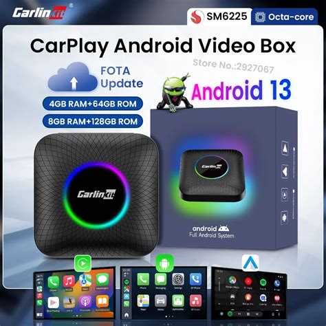 Carlinkit Caixa Carplay Ai Sem Fio Streaming De V Deo Inteligente