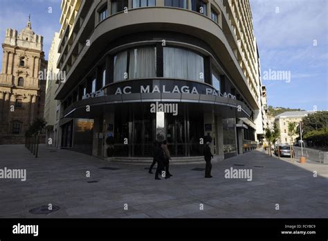 Ac Hotel Málaga Palacio Marriott 5 Star In Central Malaga Spain Stock