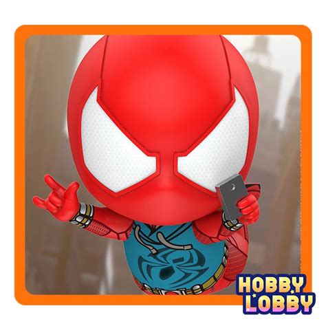 Hot Toys Marvel S Spider Man COSB620 Spider Man Scarlet Spider Suit Cosbaby S Bobble