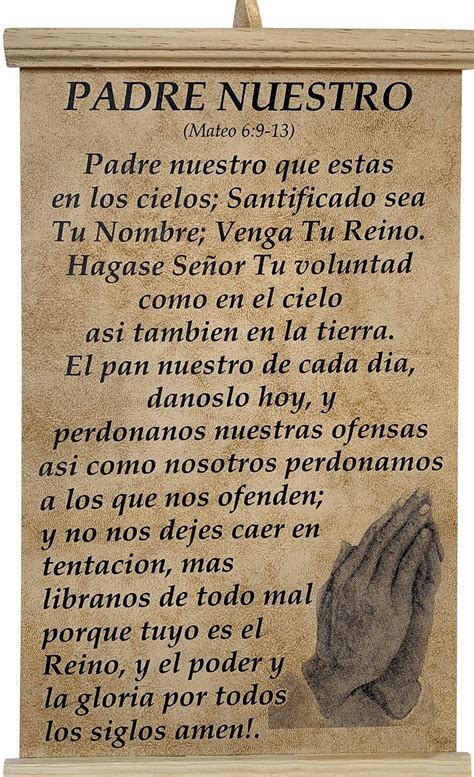 Imágenes de la oración del Padre Nuestro