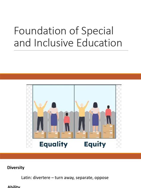 foundation  special  inclusive education  inclusion