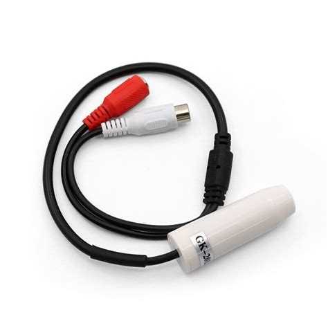 Микрофон для камеры видеонаблюдения GK-201A от 0 ТМТ