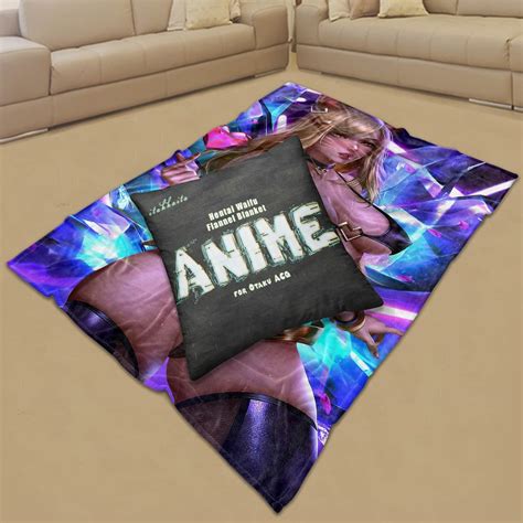 Amazon Itakkaito Home Plush Fleece Throw Soft Cozy Blanket Ecchi Waifu Hentai Anime
