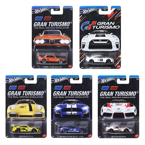 Hot Wheels Serie Gran Turismo Set Miniaturas GDG Shopee Brasil