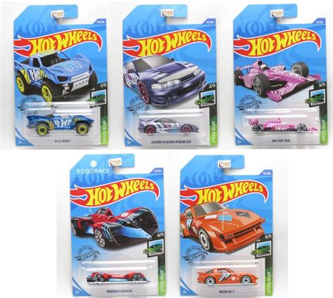 S Rie Speed Blur Completa Main Line Miniaturas Hot Wheels Miniaturas De Carros