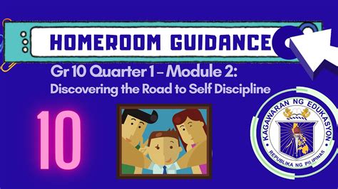 Homeroom Guidance Program Grade Quarter Module Youtube