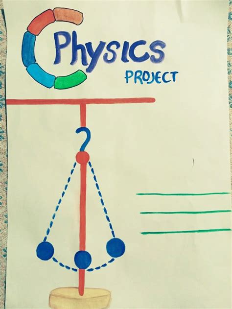 Physics Cover Page Designs