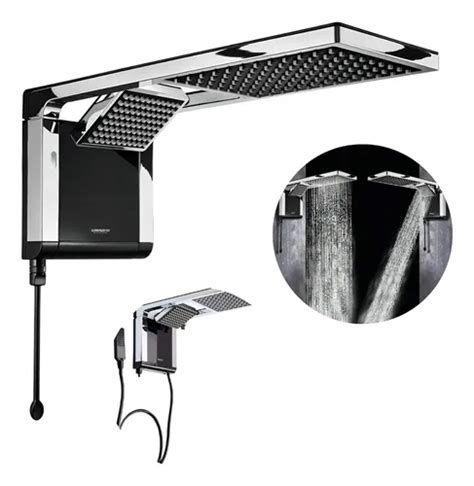 Chuveiro Híbrido Gás E Elétrico - Chuveiro Elétrico Híbrido 5500w Lorenzetti P/ Solar Gás | Frete grátis