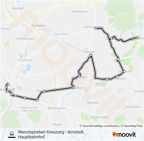 363 Route Schedules Stops And Maps Werningsleben Kreuzung Updated