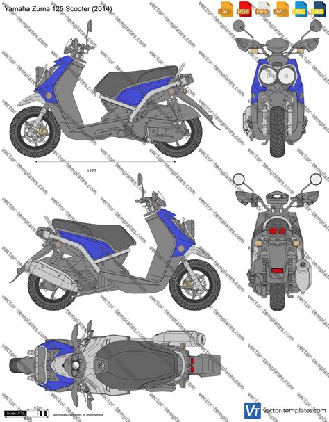 Templates Motorcycles Yamaha Yamaha Zuma Scooter