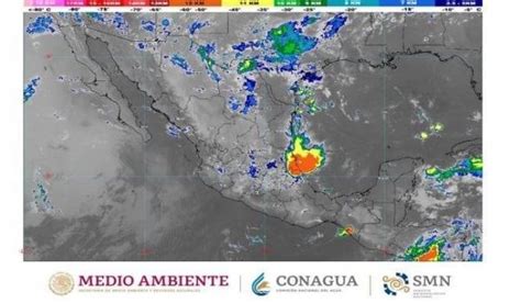 Hoy se prevén lluvias intensas en Tamaulipas y muy fuertes en Nuevo