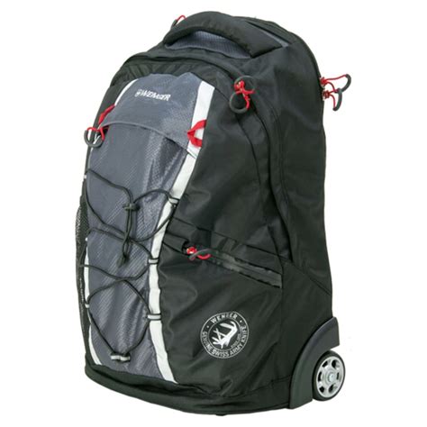 Купить Рюкзак на колесах Wenger 3053204461 (35 л) швейцарский черный ...