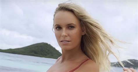 Caroline Wozniacki Gets Naked As She Poses For Sexy Sports Illustrated Photoshoot Mirror Online