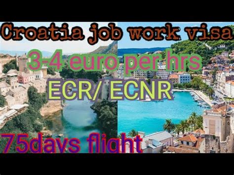 Croatia Job Work Permit 2021 Ll Job In Croatia 2021 Ll Salary 3 4euro