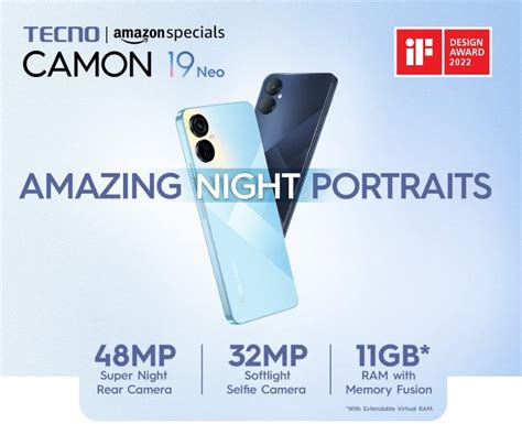 Tecno Camon Neo And Camon Launched In India Starting At An