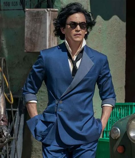 Spike Spiegel Blue Suit Cowboy Bebop John Cho Blue Suit Jacket Hub