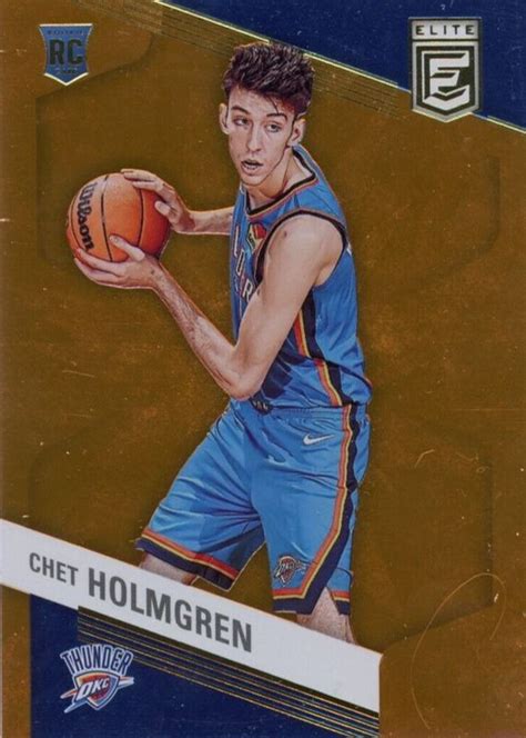 Chet Holmgren Elite Orange Price Guide Sports Card Investor