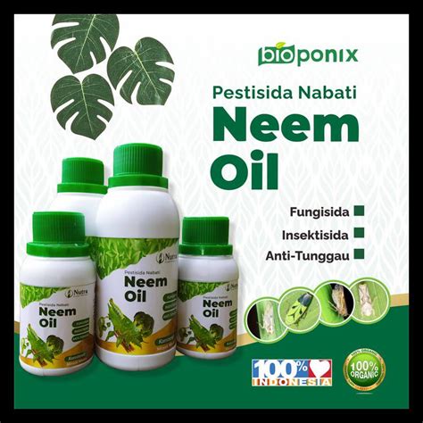 Jual Special Pestisida Nabati Minyak Mimba Neem Oil Ml Nutra