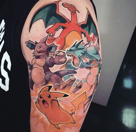 Cool Pokemon Tattoos For Men Inspiration Guide