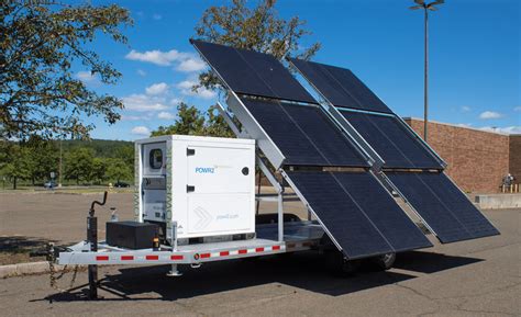 Off Grid Energy Solutions Powrbank Solar Trailer Powr2