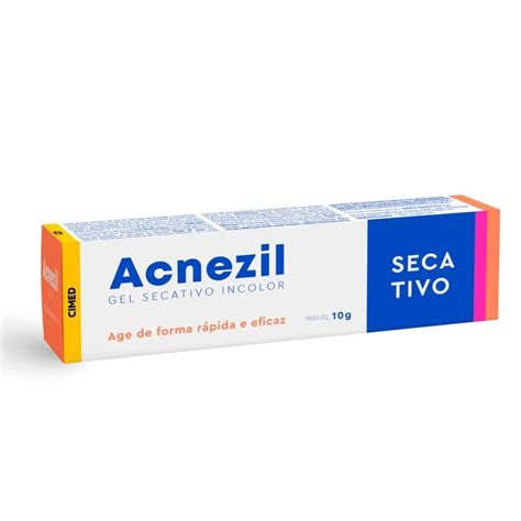 Pomada Acida Para Espinhas - Kit 2 Pomada para Espinhas Rosto Gel Secativo Antiacne Acnezil 10g ...