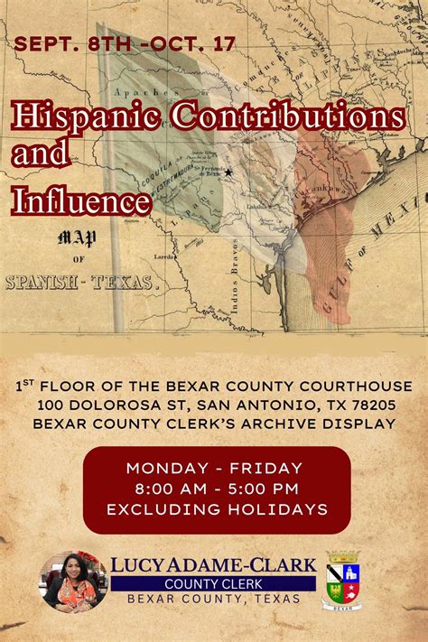 Bexar County Clerk, Hon. Lucy Adame-Clark - The Bexar County Clerk’s