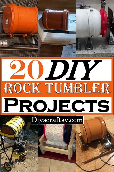 20 Diy Rock Tumbler Plans To Polish Rocks Diyscraftsy