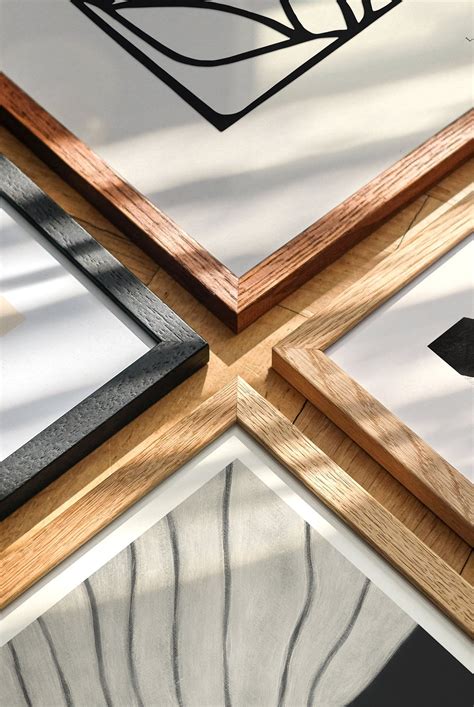 natural oak frame pstr studio